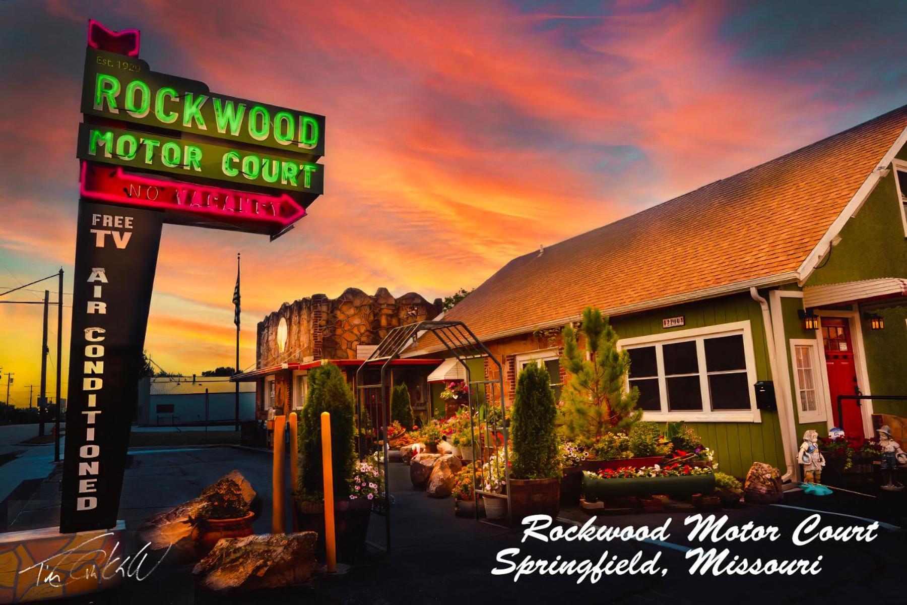 Rockwood Motor Court Motell Springfield Exteriör bild